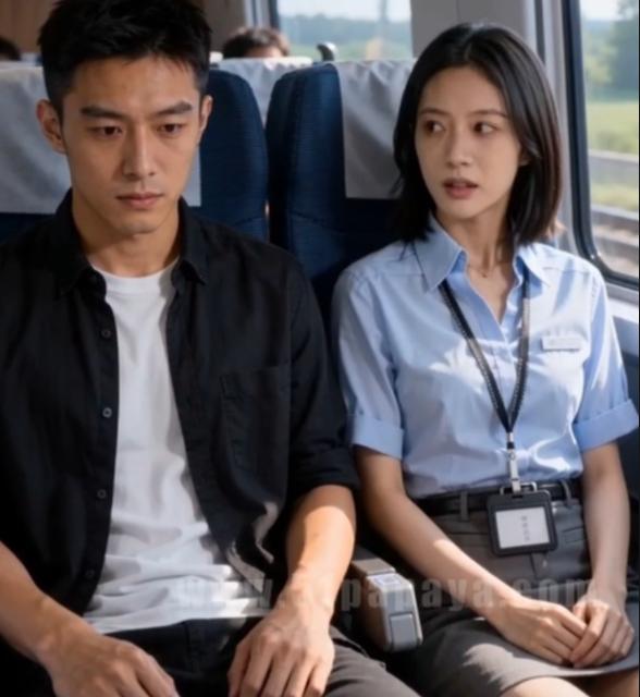 《高铁窗畔遇谎局》AI短剧1-8集 邻座男女发现双重背叛后联手捉奸