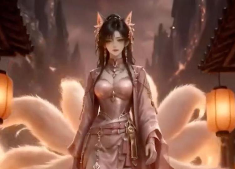 《山海快递》AI短剧第1-2集 古风美人与暗黑机甲首次交锋