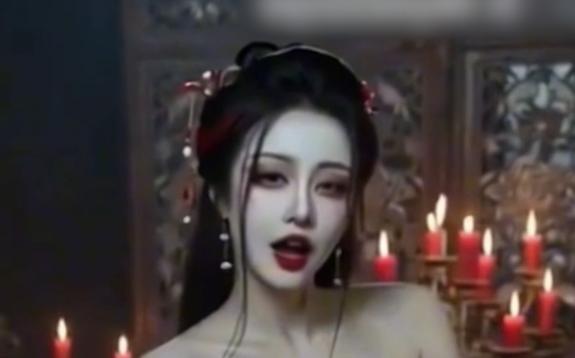 AI短剧《南山古宅的倩影》前三集 雨夜摄影师遇见红旗袍女鬼