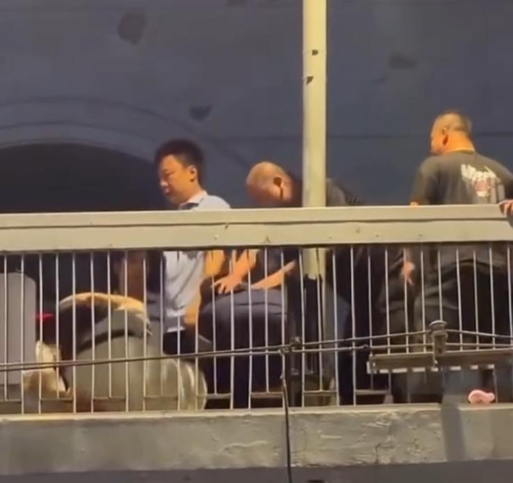 武汉武昌黄鹤楼天桥发生摊贩冲突 三名城管协管员涉嫌故意伤害被刑拘