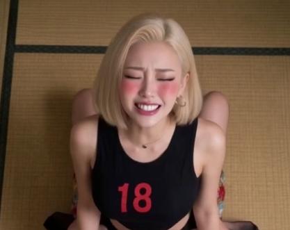 《龟仙人大战18号》AI同人短剧：海边别墅相遇后，两人的关系逐渐失控