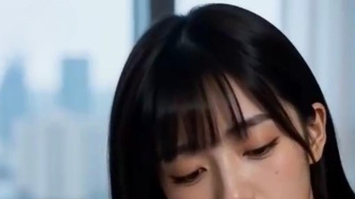客房场景中的人物近景