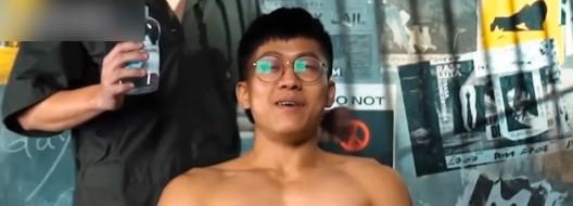 房天乐挑战开始前的正面画面
